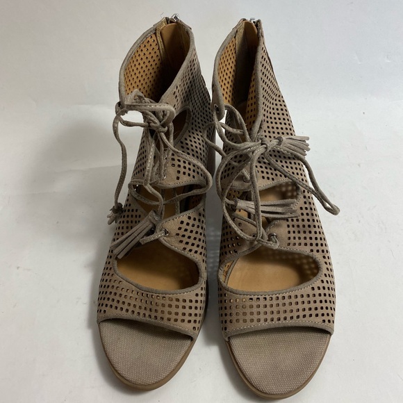 FRANCO SARTO Honolulu Cage Lace Up Heeled Sandal - Picture 2 of 11